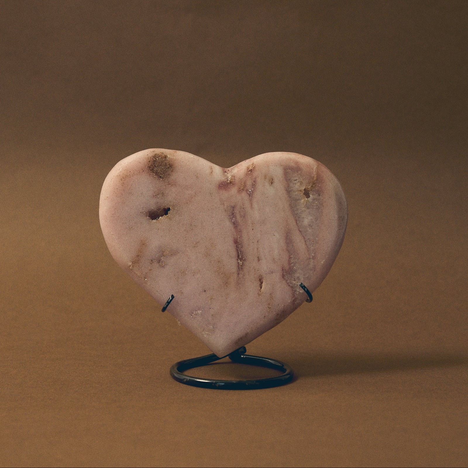 Corazón Piauí Amatista Rosa