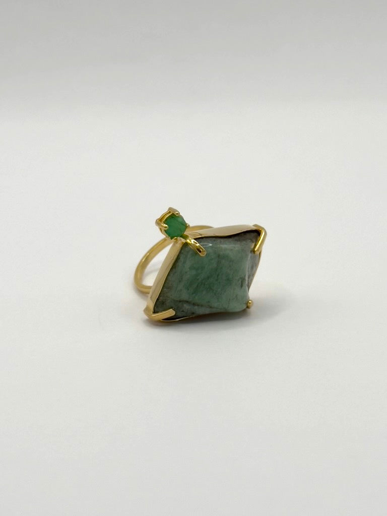 Anillo Bahia Esmeralda