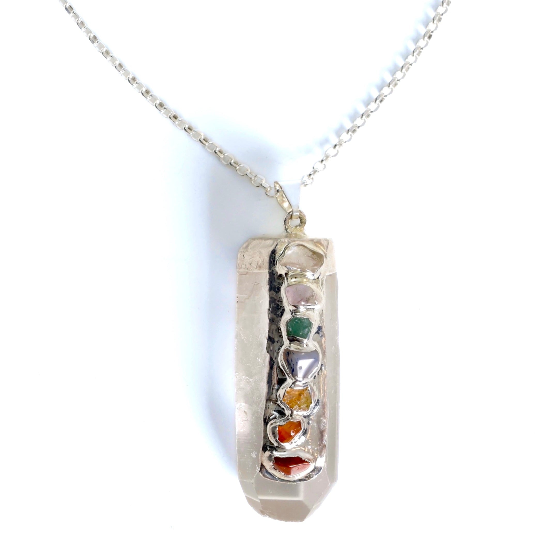 Colgante Recife Cristal con 7 piedras