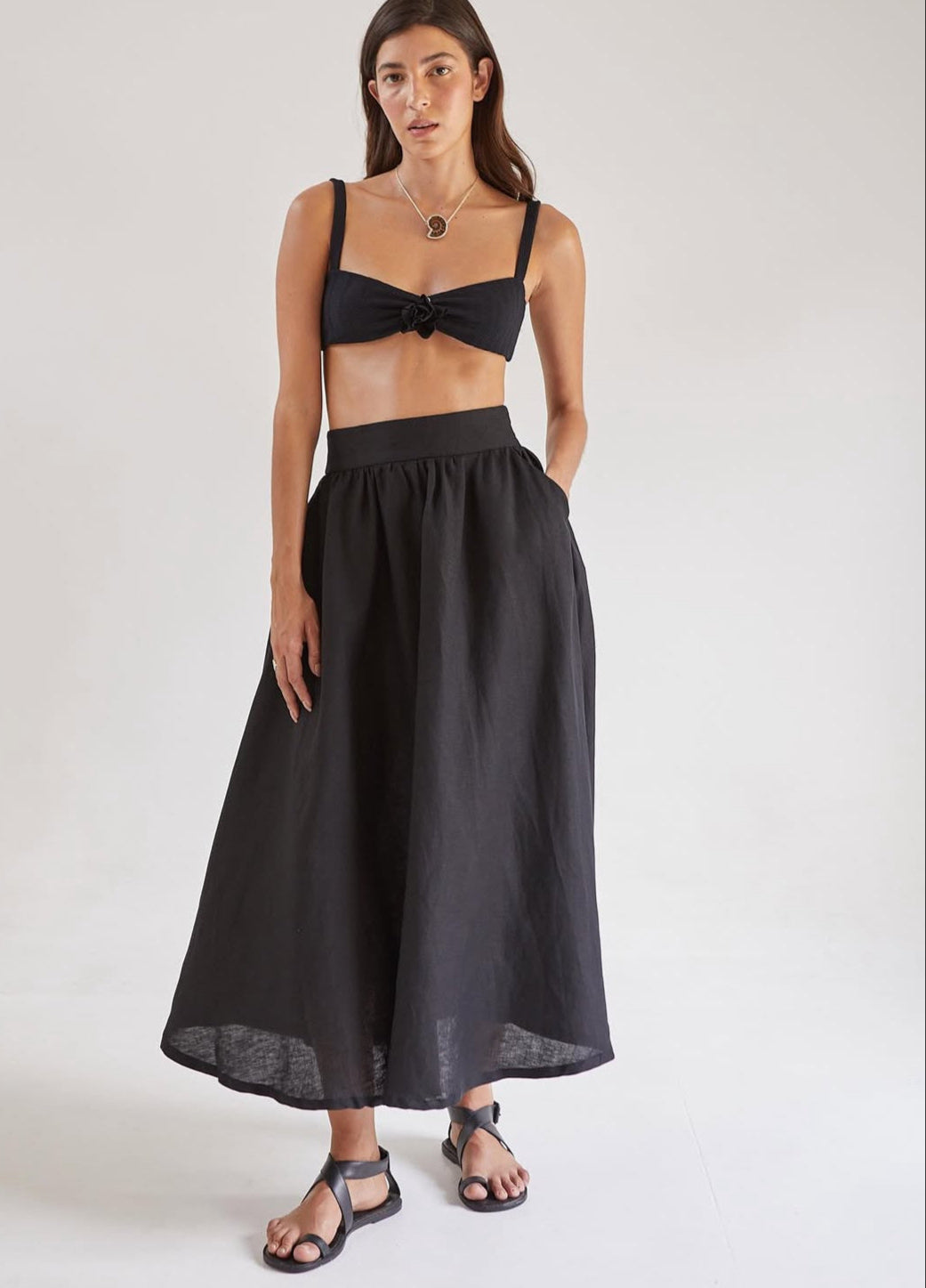 Bikini Negro Ondas