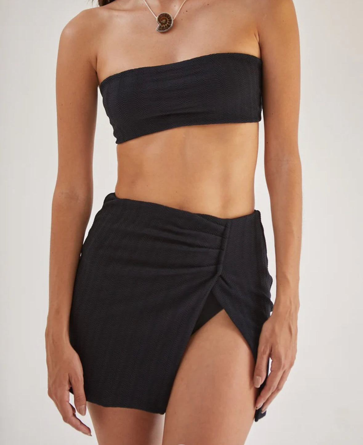 Bikini Negro Ondas Bonnie