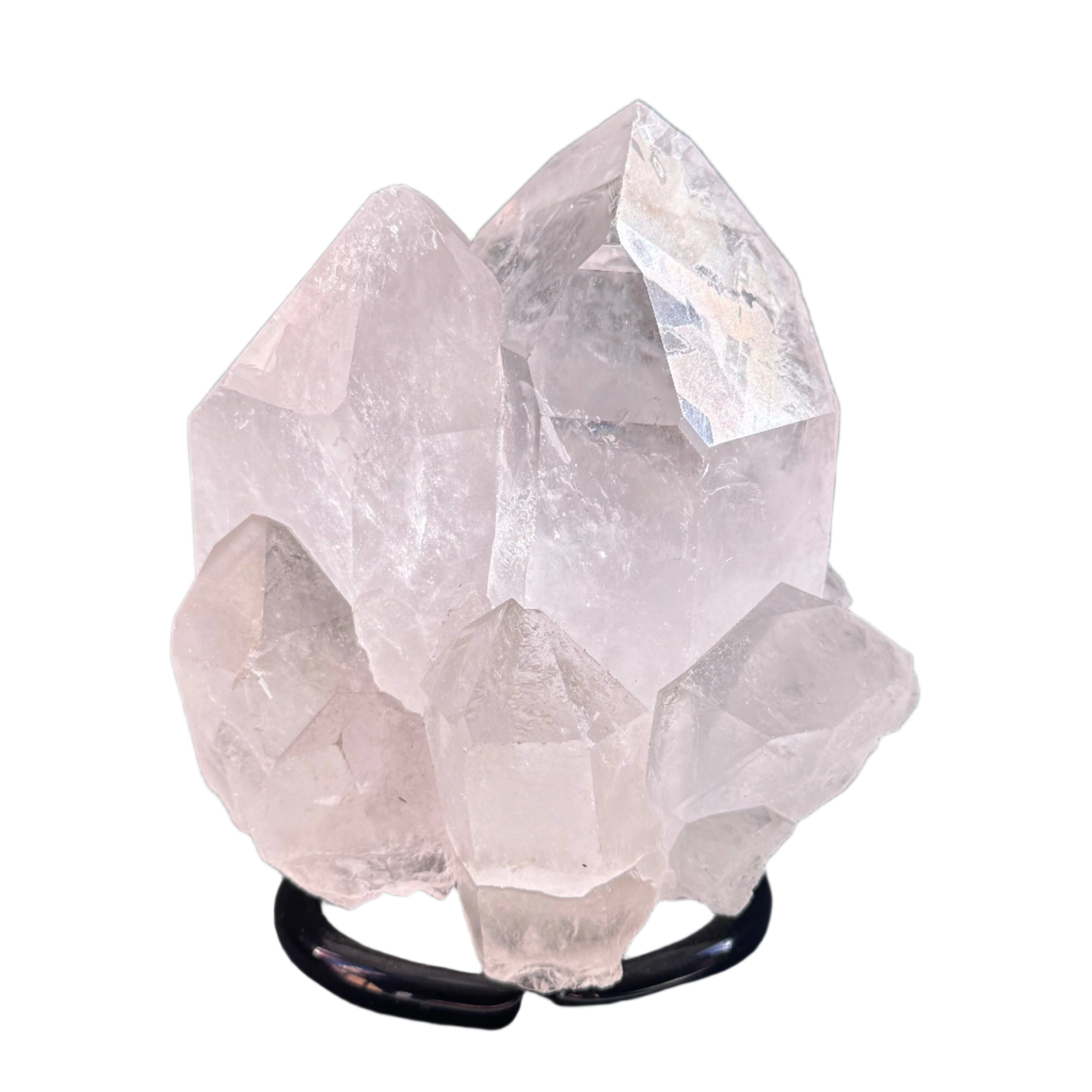 Cristal sobre base de metal