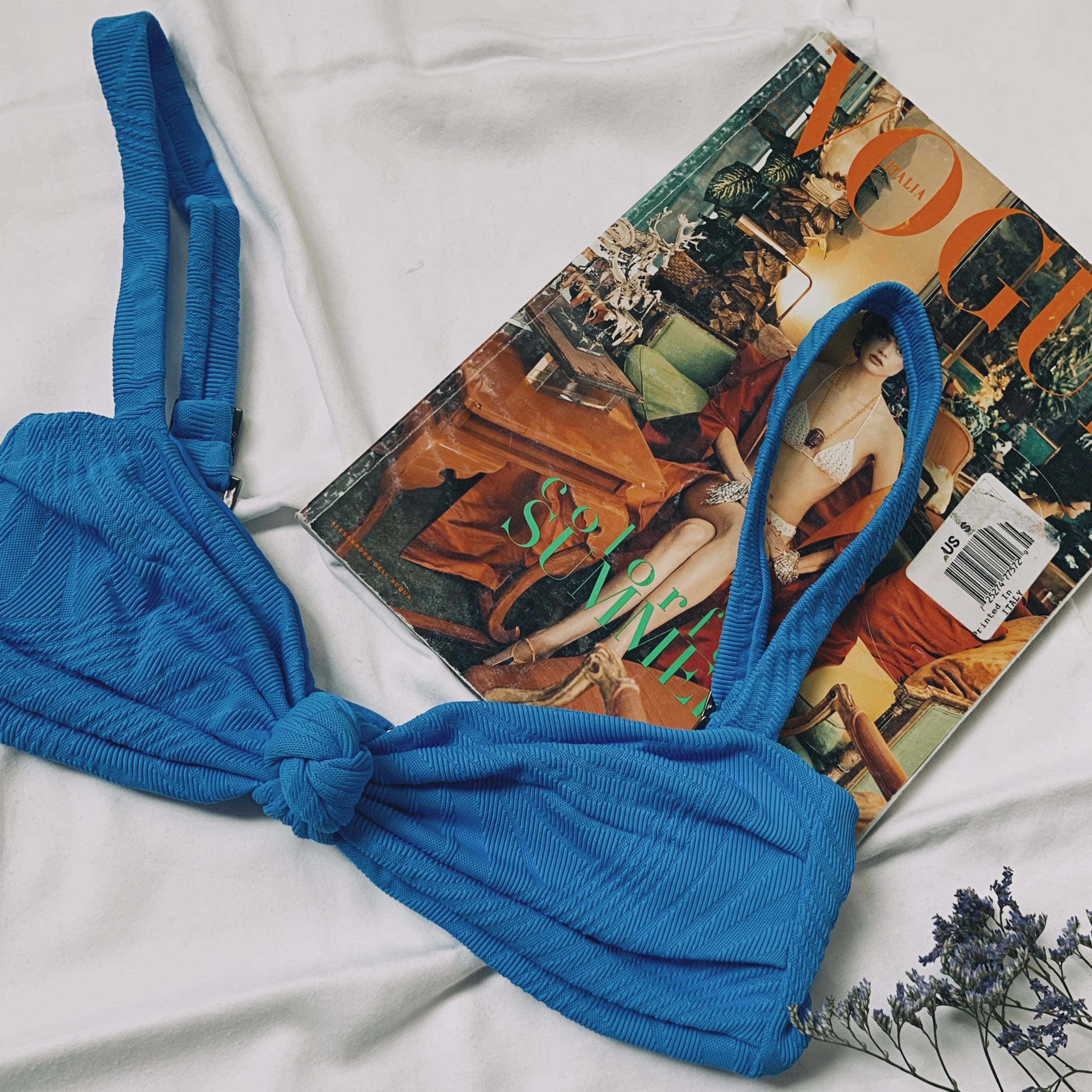 Bikini Azul Lari Hotpants