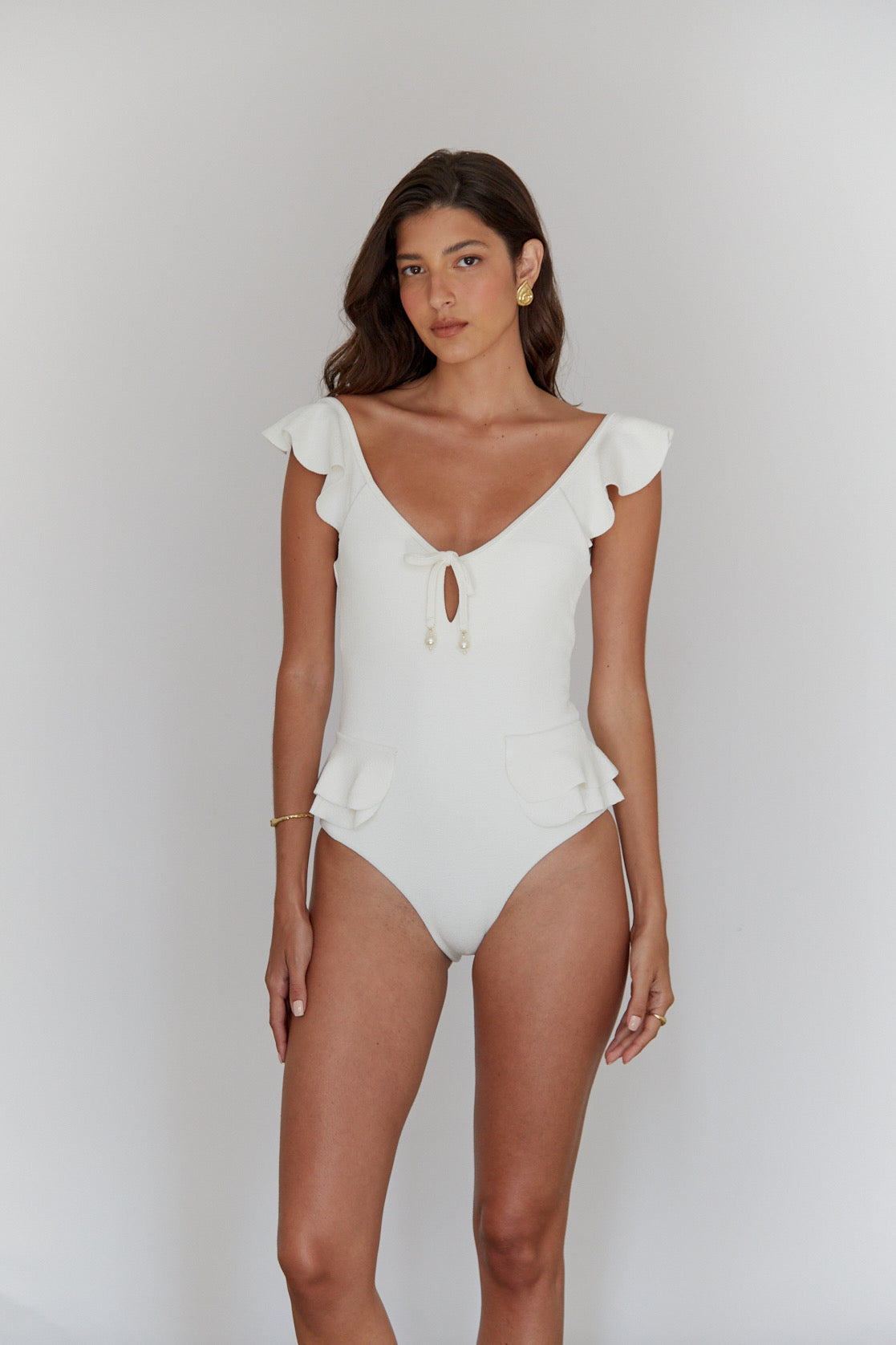Bañador Blanco Raquel