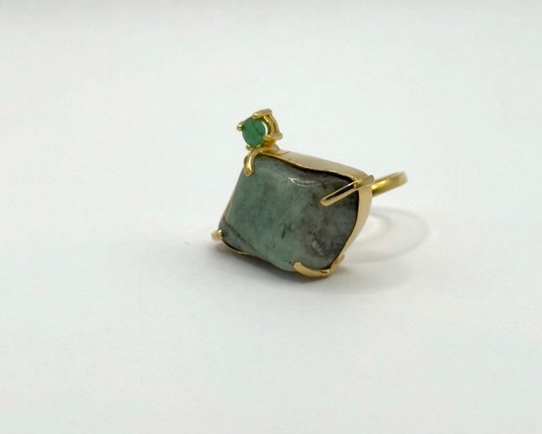 Anillo Bahia Esmeralda