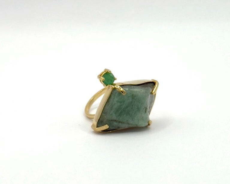 Anillo Bahia Esmeralda