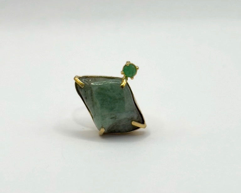 Anillo Bahia Esmeralda