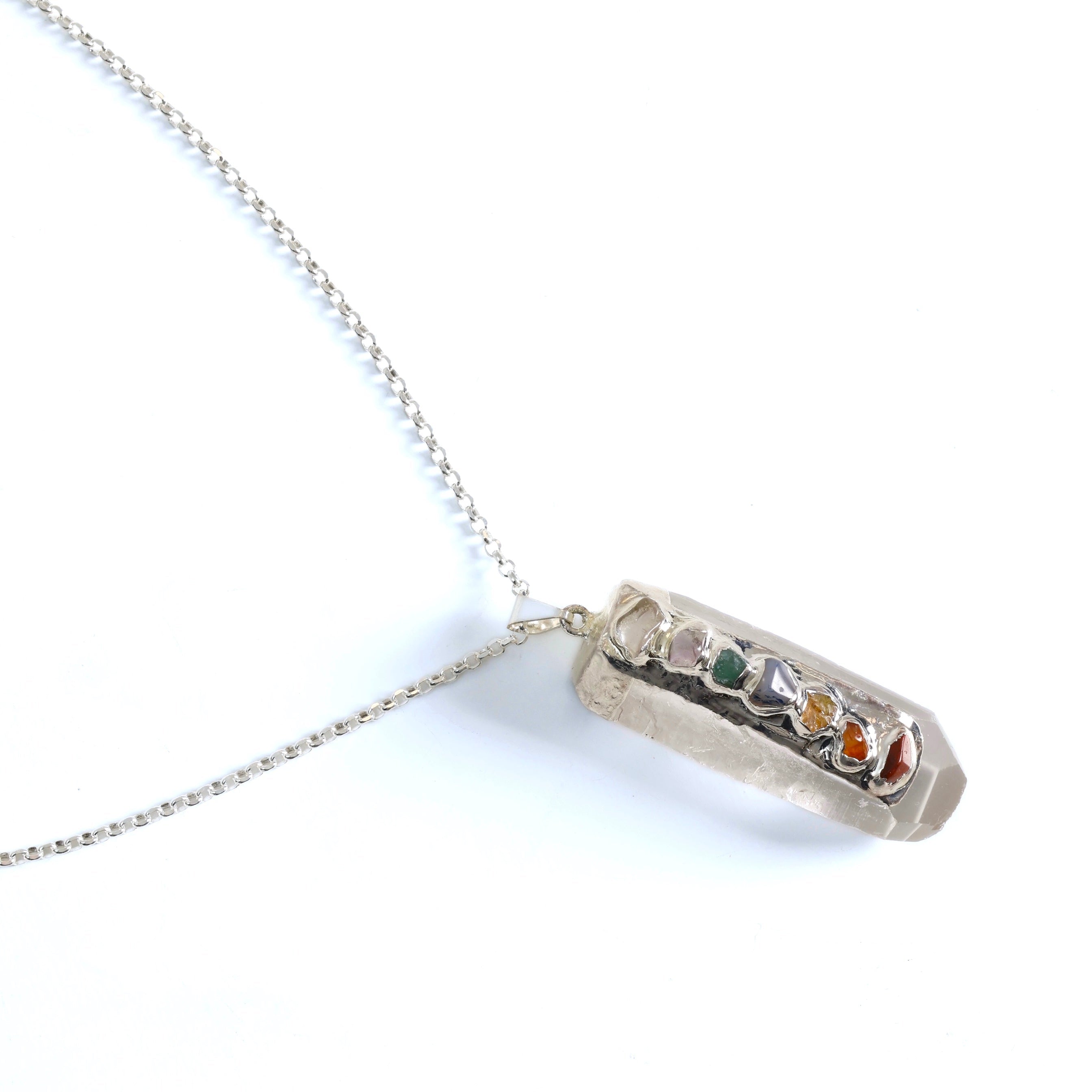 Colgante Recife Cristal con 7 piedras